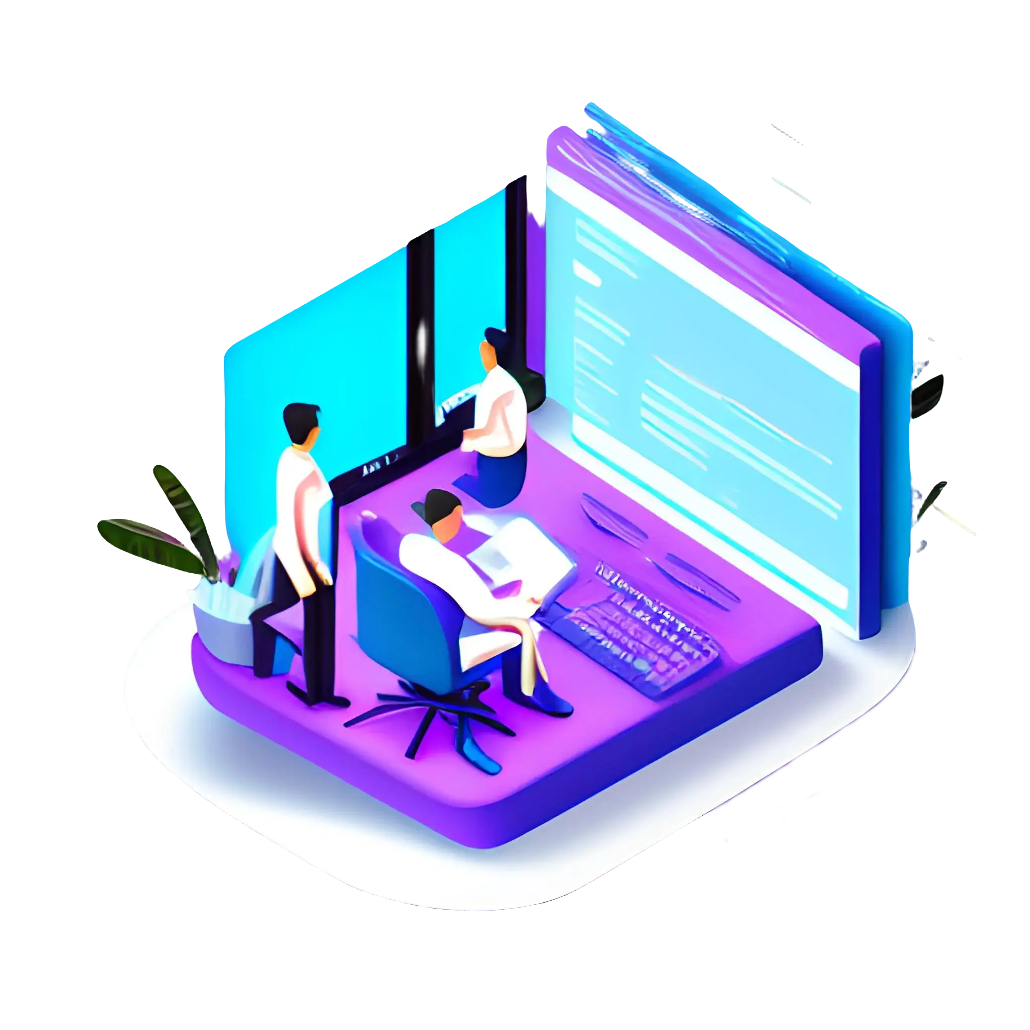 homem mexendo em tecnologia